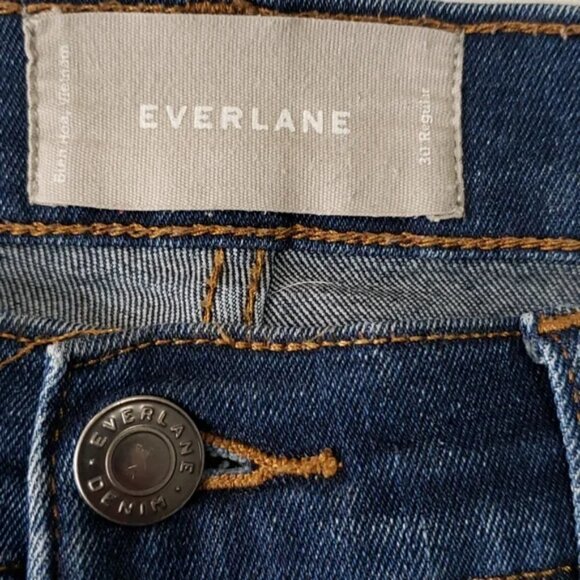 Everlane Mid Rise Skinny Regular Jeans - Picture 6 of 7